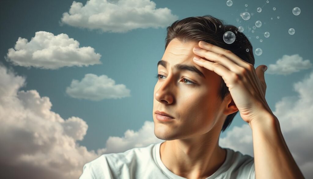 coping mechanisms related to rubbing eyebrows anxiety