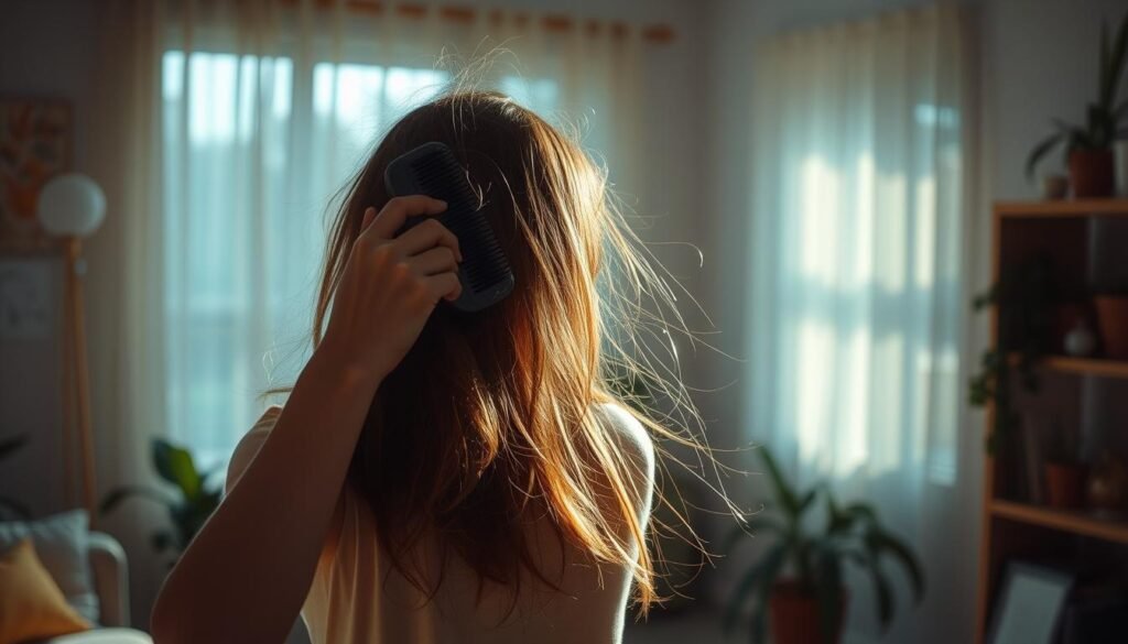 coping with anxiety hair loss