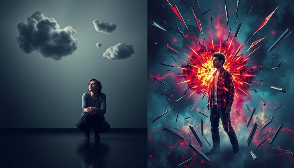 difference between anxiety and panic attack