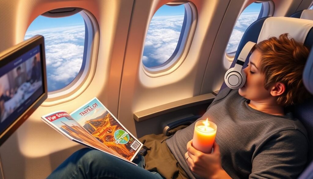 distractions for travel anxiety