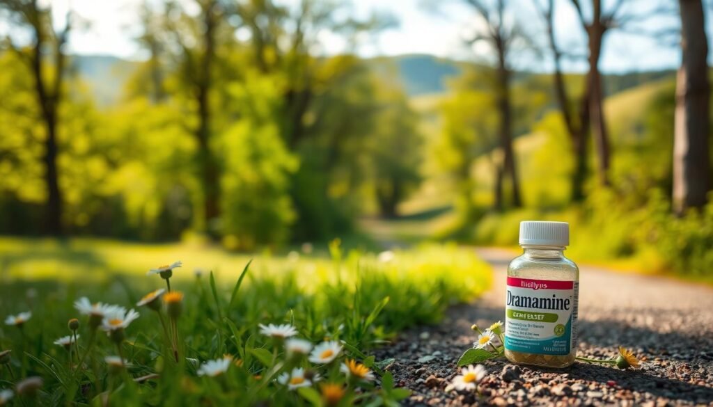 does dramamine help with anxiety