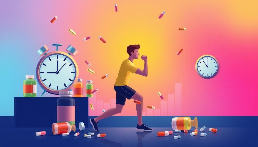 dosage timing in exercise medication