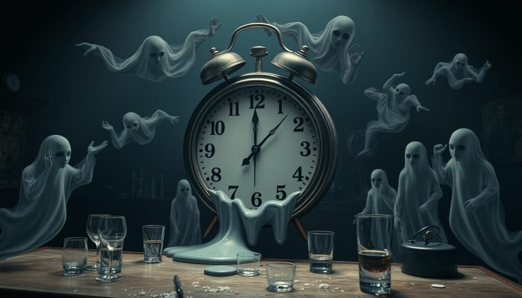 duration of hangover anxiety