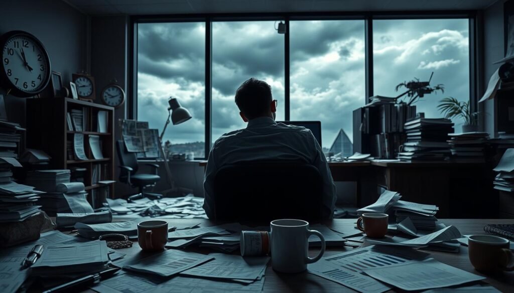 economic instability and workplace stress