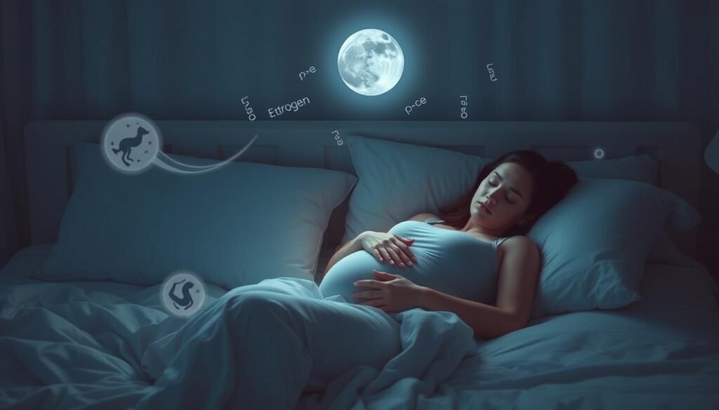 effects of hormonal changes on sleep