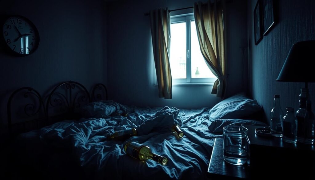 hangover-related insomnia