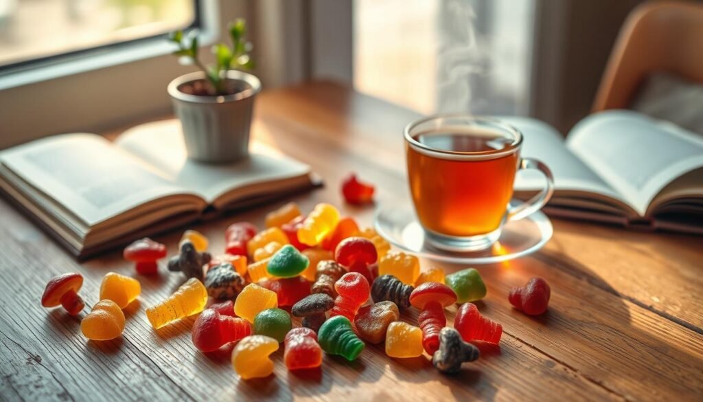 incorporating mushroom gummies into daily wellness routine