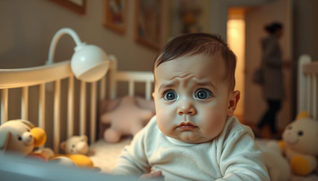 infant behavior and separation anxiety