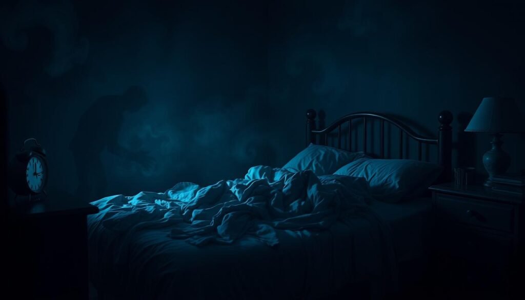 insomnia and night terrors related to anxiety