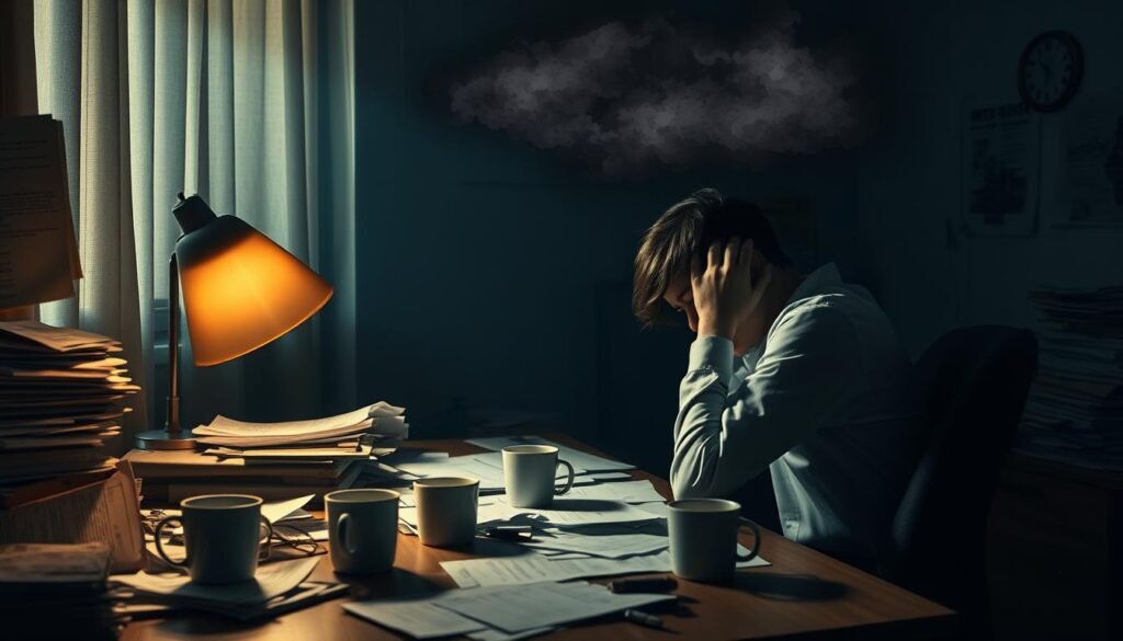 mental exhaustion signs
