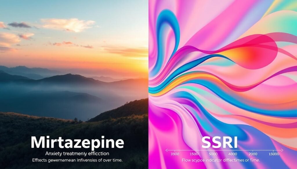 mirtazapine vs SSRIs treatment efficacy comparison