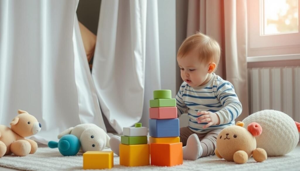 object permanence and emotional regulation in toddlers