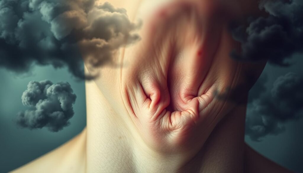 panic attack symptoms throat discomfort