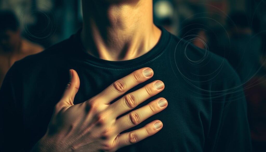 panic disorder chest pain