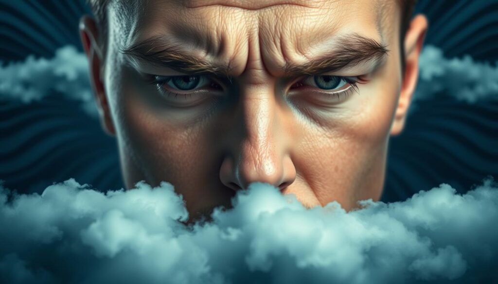 pressure in bridge of nose anxiety