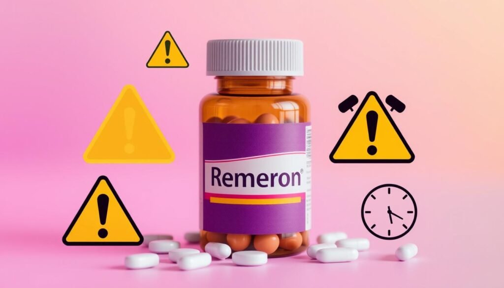 remeron precautions