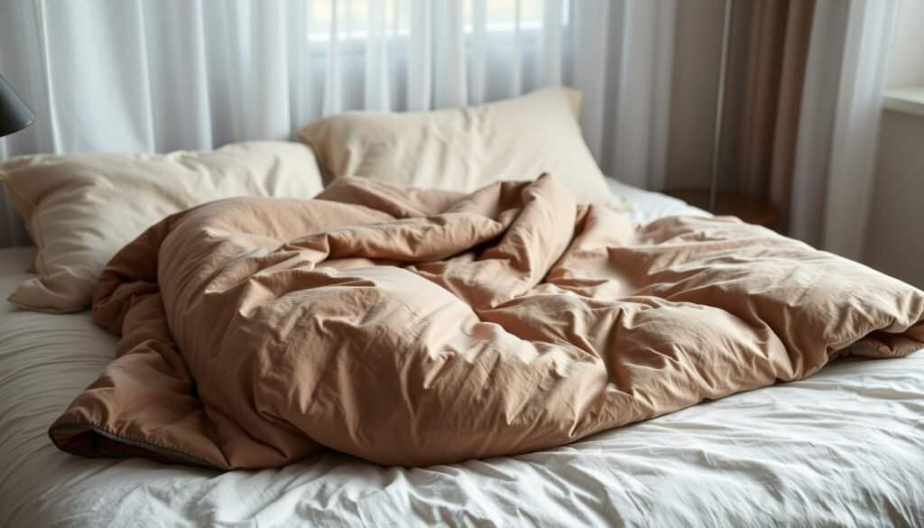removable covers and temperature regulation in weighted blankets