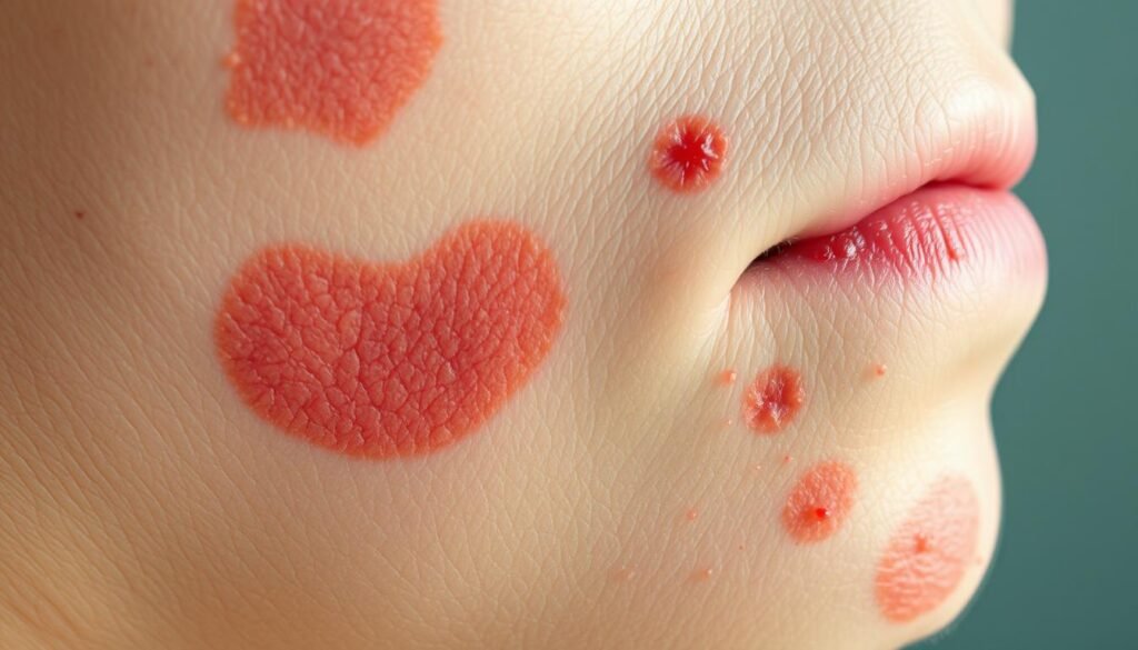 skin conditions caused by stress and anxiety pictures