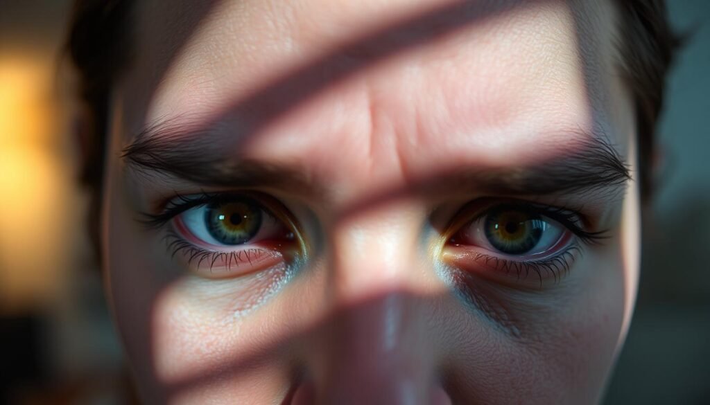 small pupils and anxiety