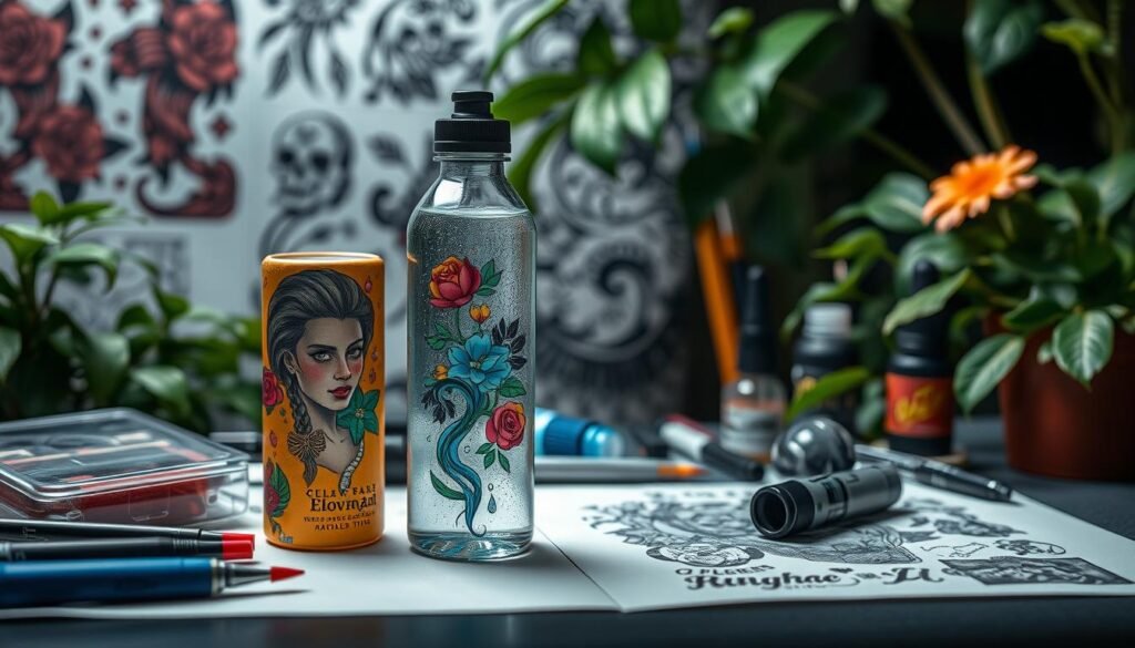 staying hydrated for tattoo sessions