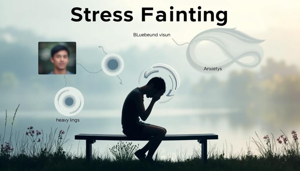 stress fainting symptoms