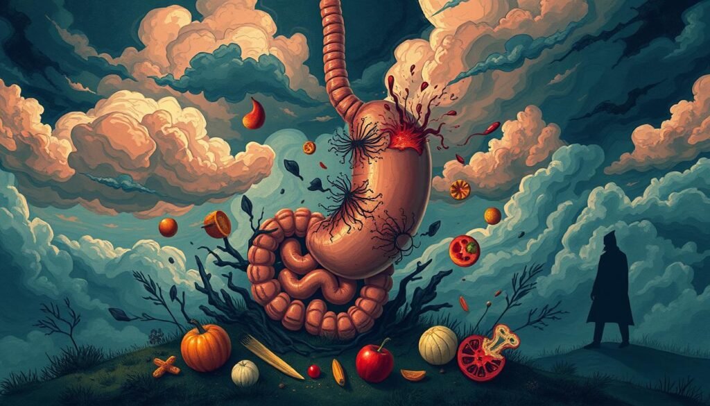 stress-related digestive symptoms