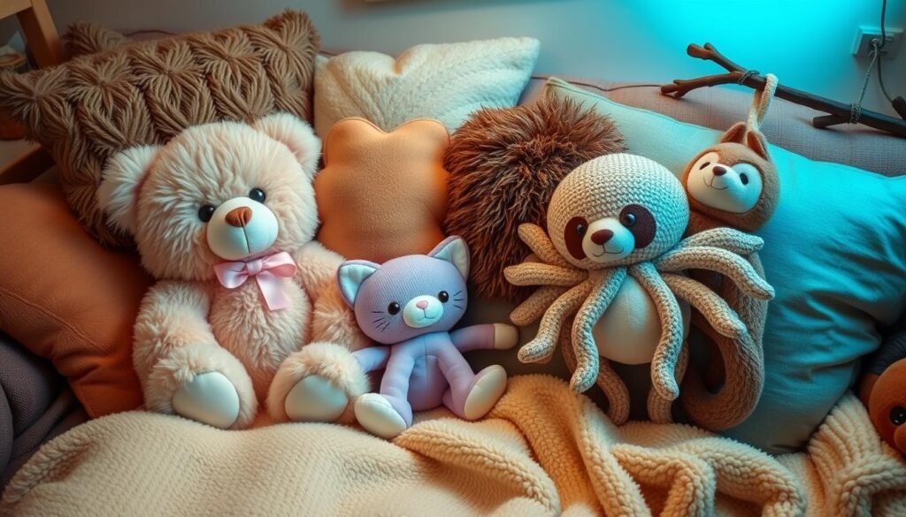 stress-relieving stuffed animals