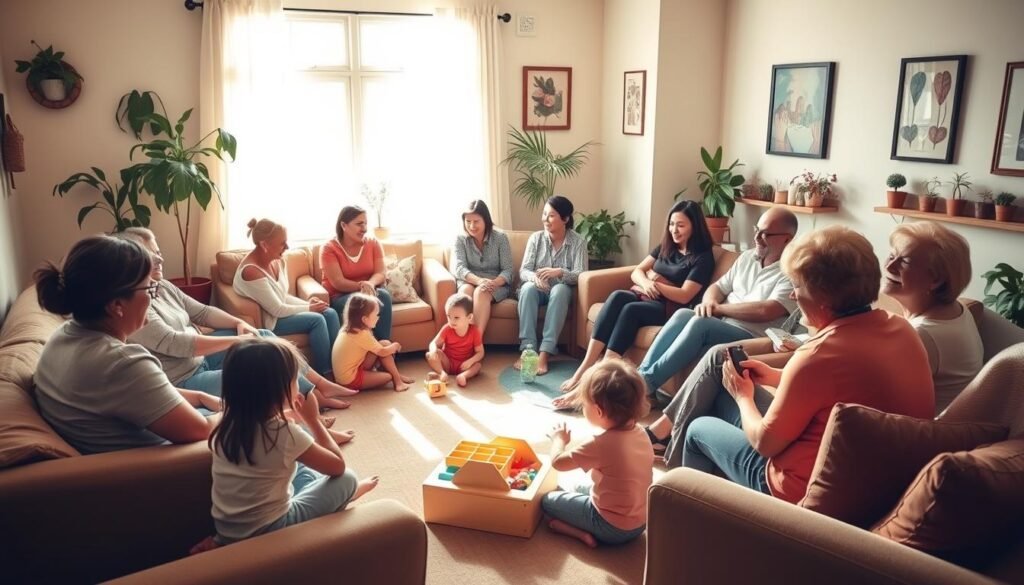 support groups for families dealing with SAD