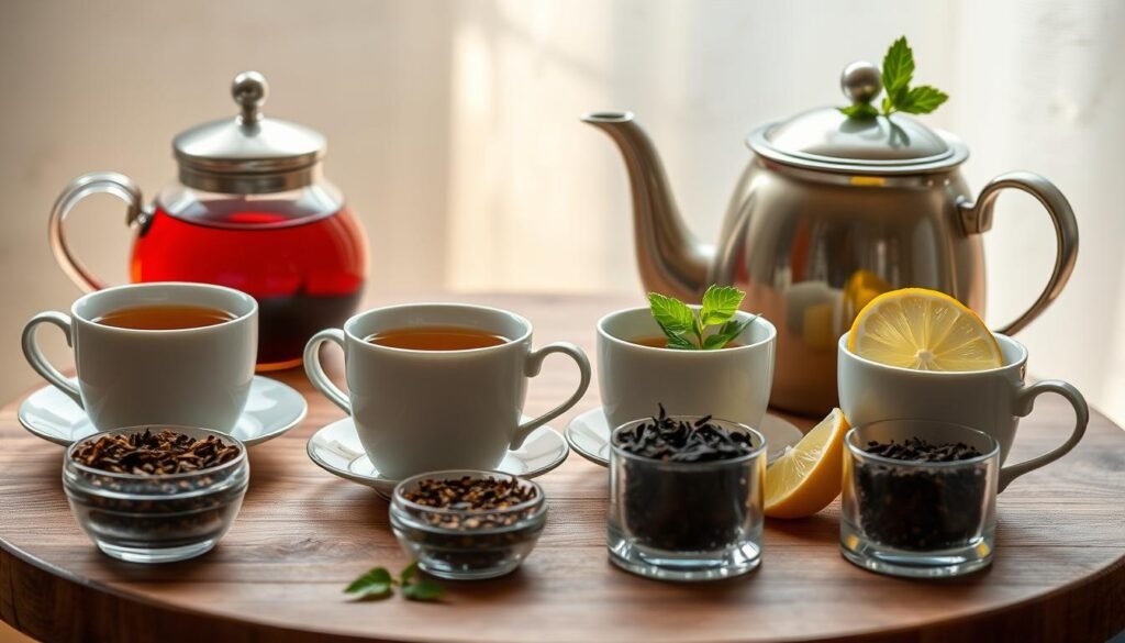 tea serving sizes information