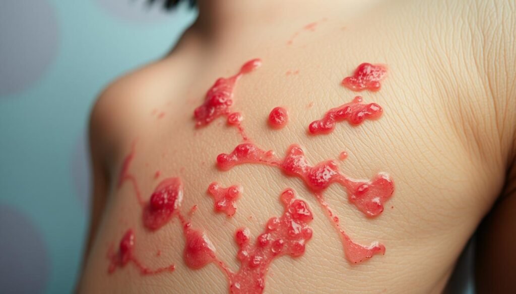 urticaria anxiety stressed stress rash