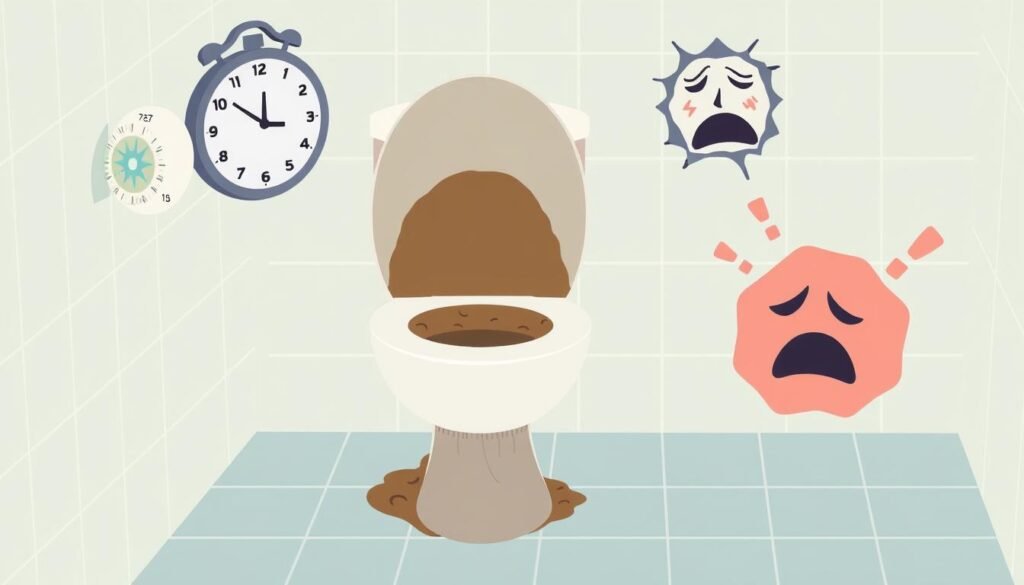 what does anxiety poop look like
