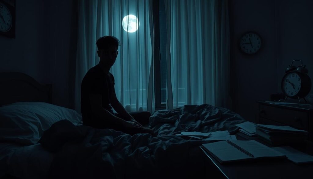 why do i wake up with anxiety in the middle of the night