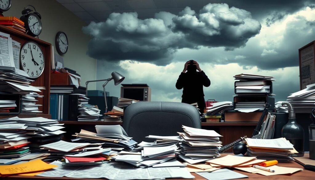 work-related anxiety symptoms