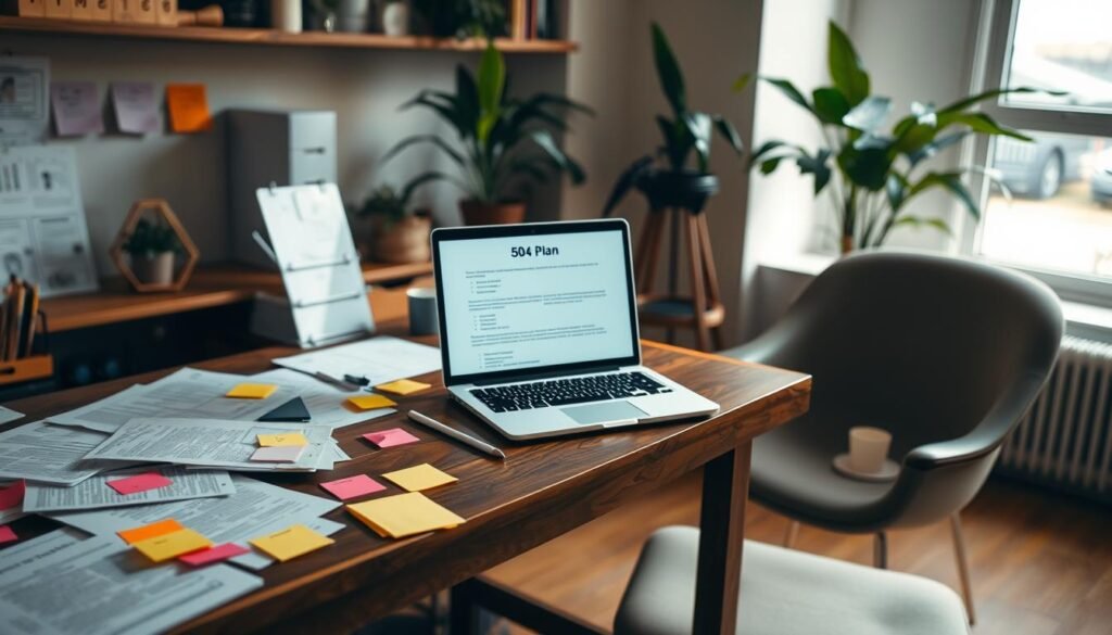 writing a 504 plan