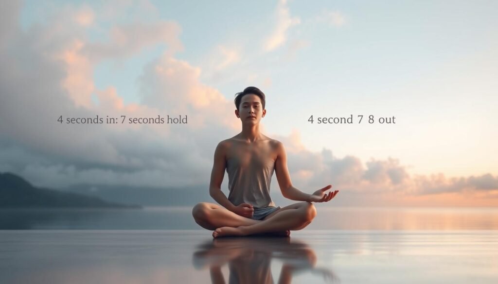 4-7-8 breathing technique