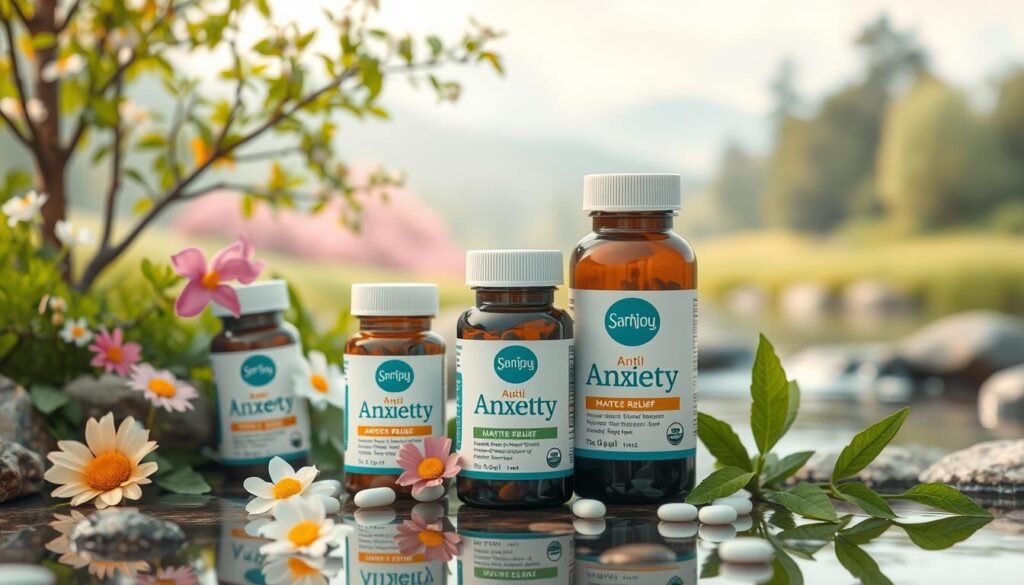Anxiety relief medicine effectiveness