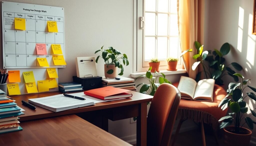 Identify triggers and create a study plan for managing test anxiety