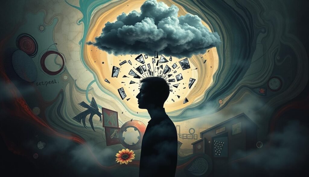 Mental symptoms of anxiety
