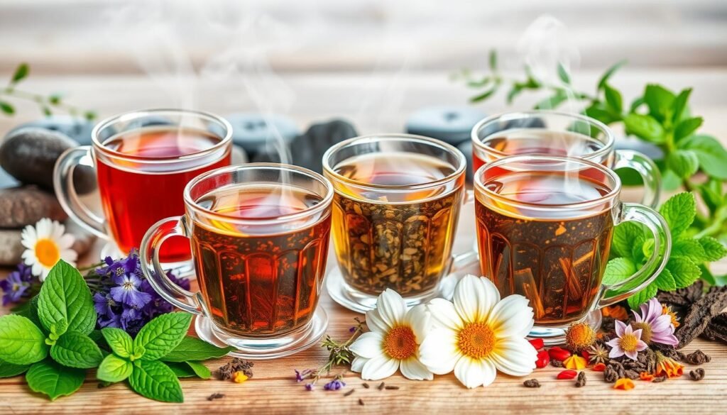 Natural teas for calming anxiety