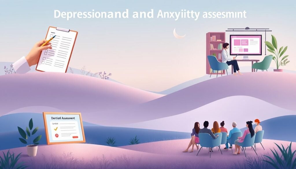 Types of depression and anxiety assessments