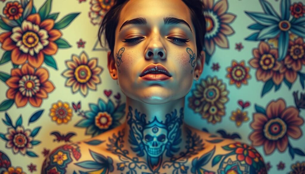 anxiety management techniques through self-expression via tattoos