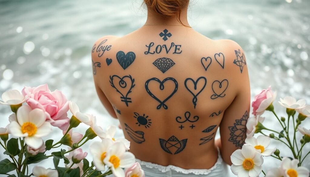 anxiety mental health self love tattoos