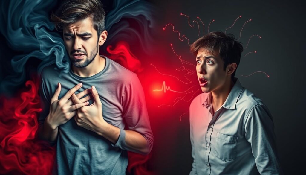 anxiety or heart attack