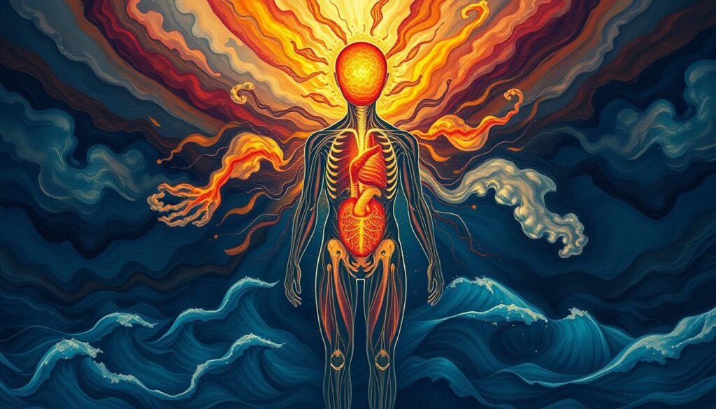 body's response to stress and anxiety