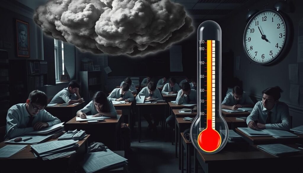 causes of test anxiety