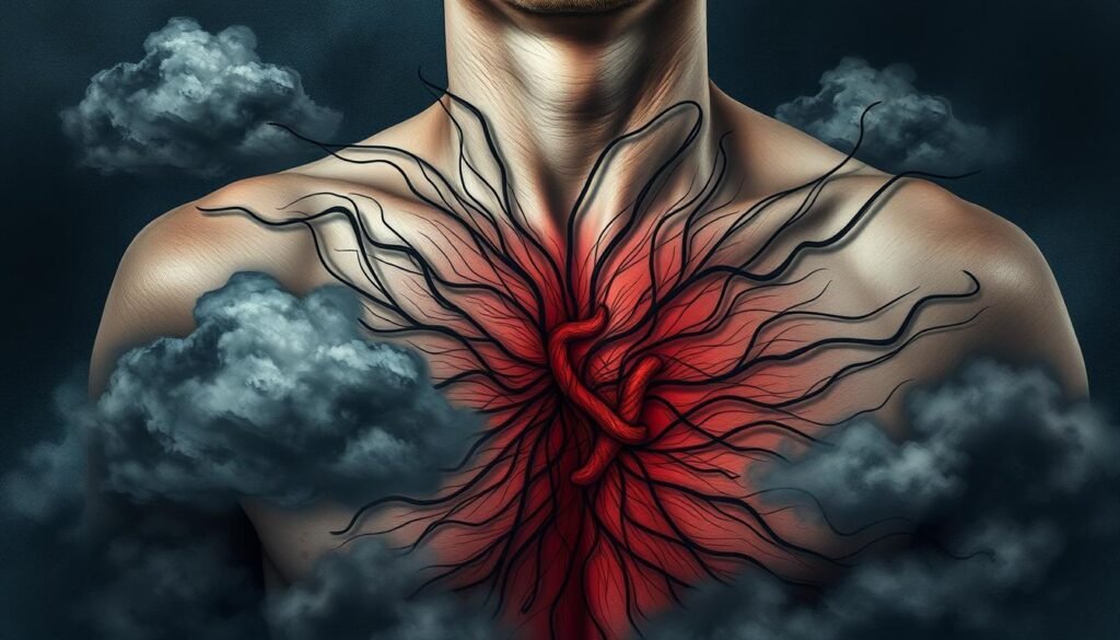 chest tightness and anxiety symptoms