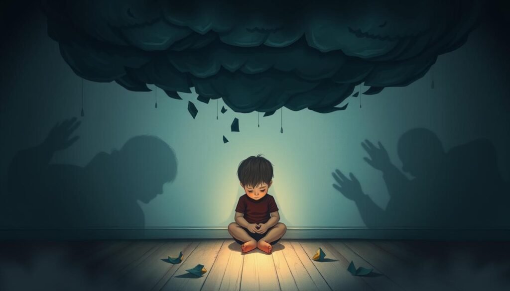 childhood trauma anxiety symptoms