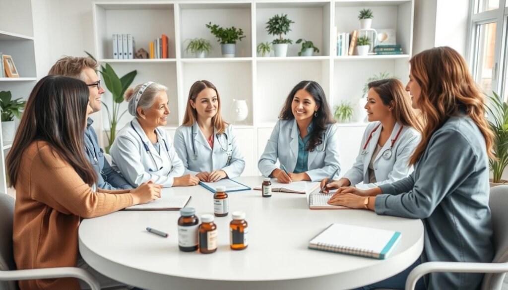 consulting healthcare professionals