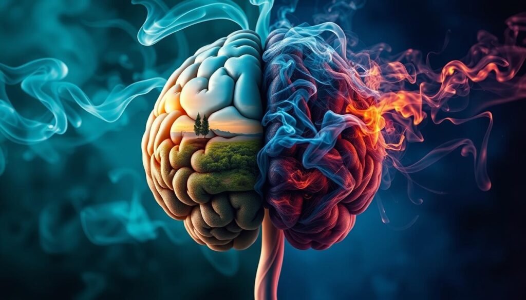 does nicotine cause anxiety
