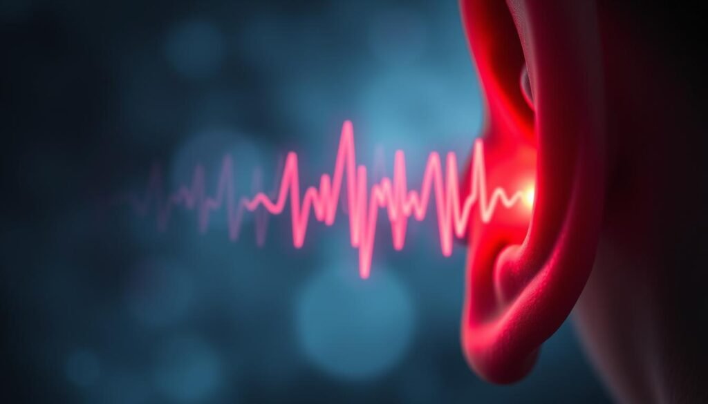 heartbeat in ear